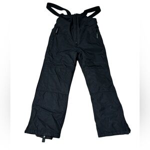 Arctic Cat Arcticwear Youth Snowmobile Bib Pants Size 14 Black Insulated